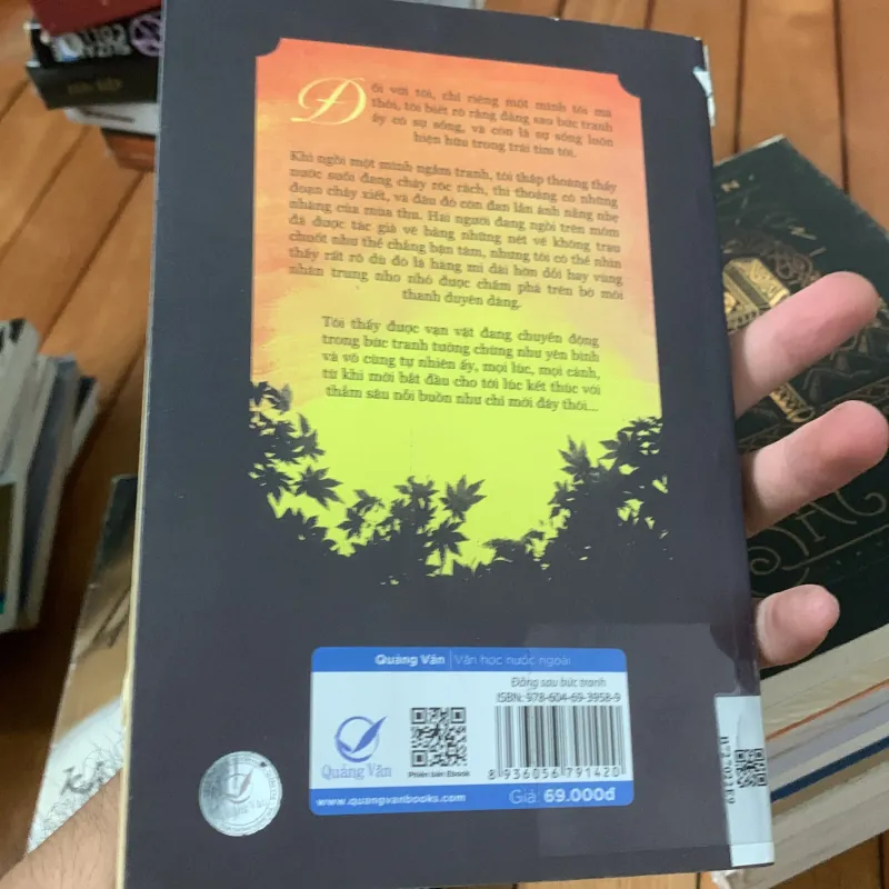 Đằng sau bức tranh - Sri Boorapha sách hiếm 754159