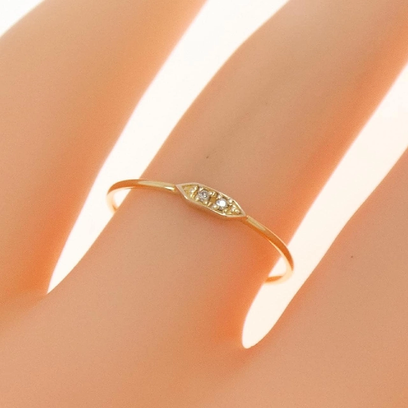 Nhẫn kim cương K18YG - Hàng hiệu Authentic 853059