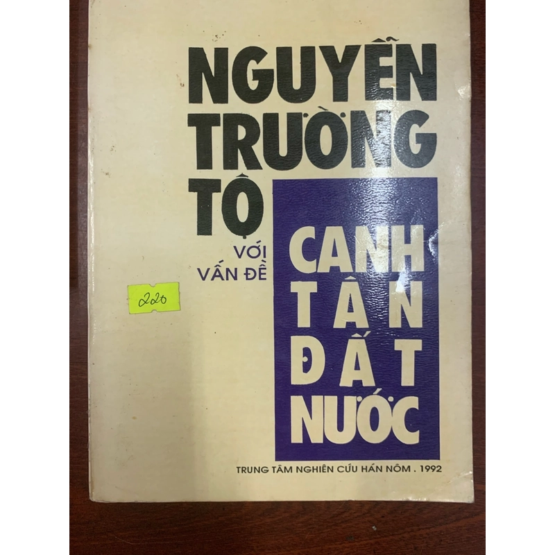 Nguyễn Trường Tộ với vấn đề canh tân đất nước  277555