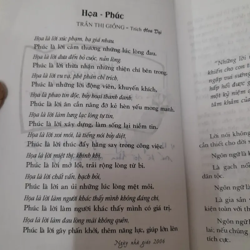 HỌA PHÚC từ đâu đến? Tiến sỹ tâm lý Trần Thị Giồng 697391