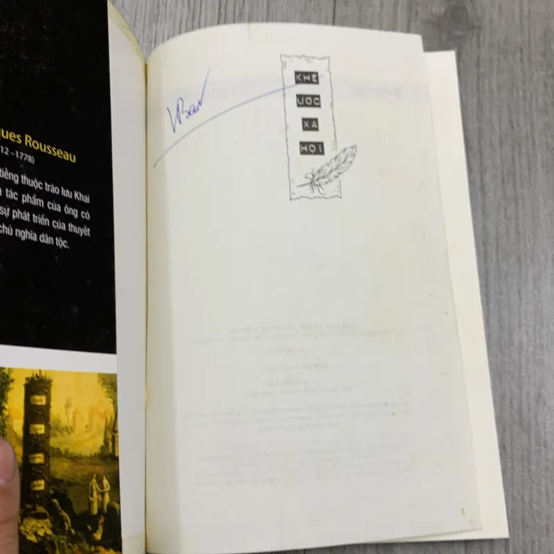 Khế ước xã hội - jean jacques rousseau. 7a3 783475