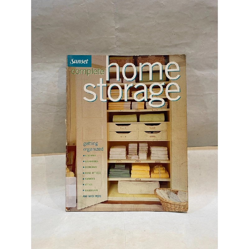 Complete Home Storage (Sunset) Paperback 129147