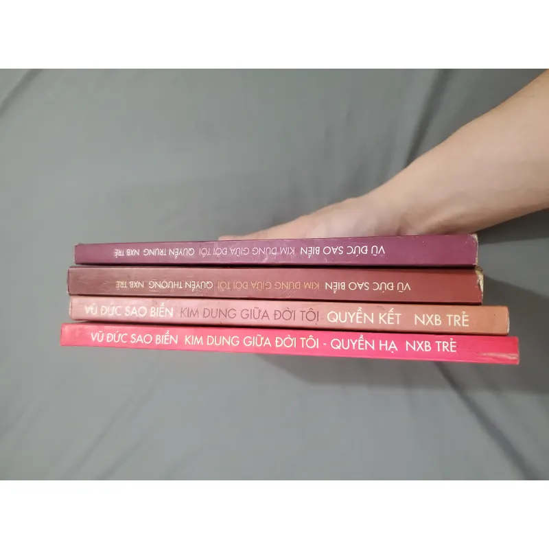 Kim Dung giữa đời tôi - Vũ Đức Sao Biển - Full bộ 4 cuốn 975729