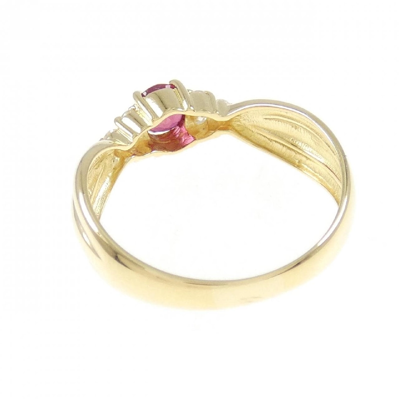 Nhẫn ruby K18YG 670345