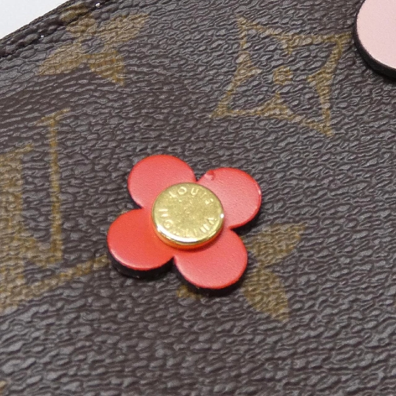 Túi xách vai Louis Vuitton Monogram (Flower) Pouch Double Zip M63905 - Hàng hiệu Chính hãng 802724