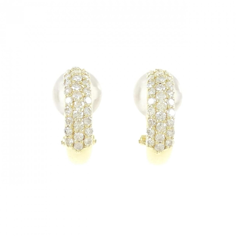 Bông tai kim cương Pavé K18YG 1.00CT - Hàng hiệu Chính hãng 872184