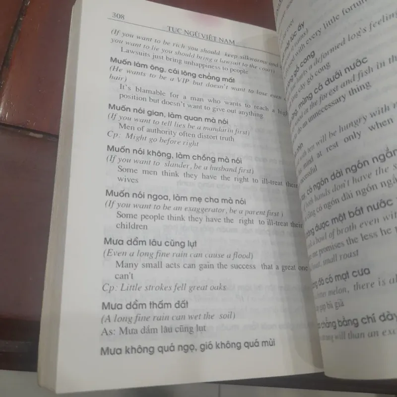 TỤC NGỮ VIỆT NAM song ngữ Việt - Anh 931428