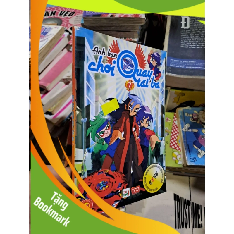 (TẶNG BOOKMARK) Anh bạn chơi quay tài ba 7 - RBK0111 938813