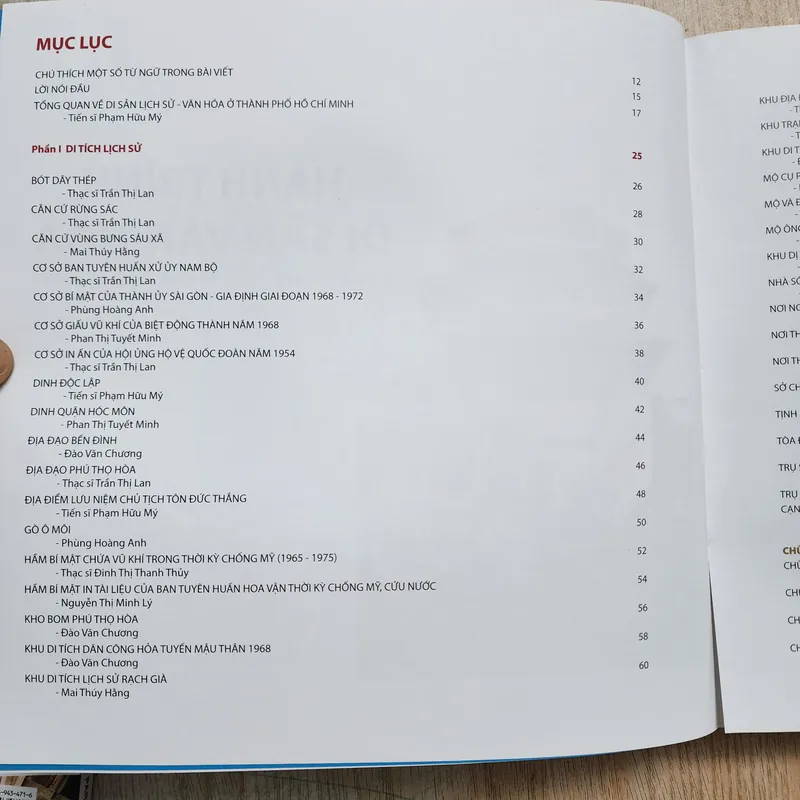 Hành trình di sản văn hóa Thành phố hồ chí minh | in màu gần 350 trang | 2016 732115