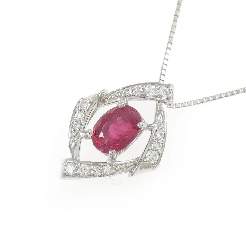 Dây chuyền ruby PT900/PT850 1.031CT - Hàng hiệu Chính hãng 858005