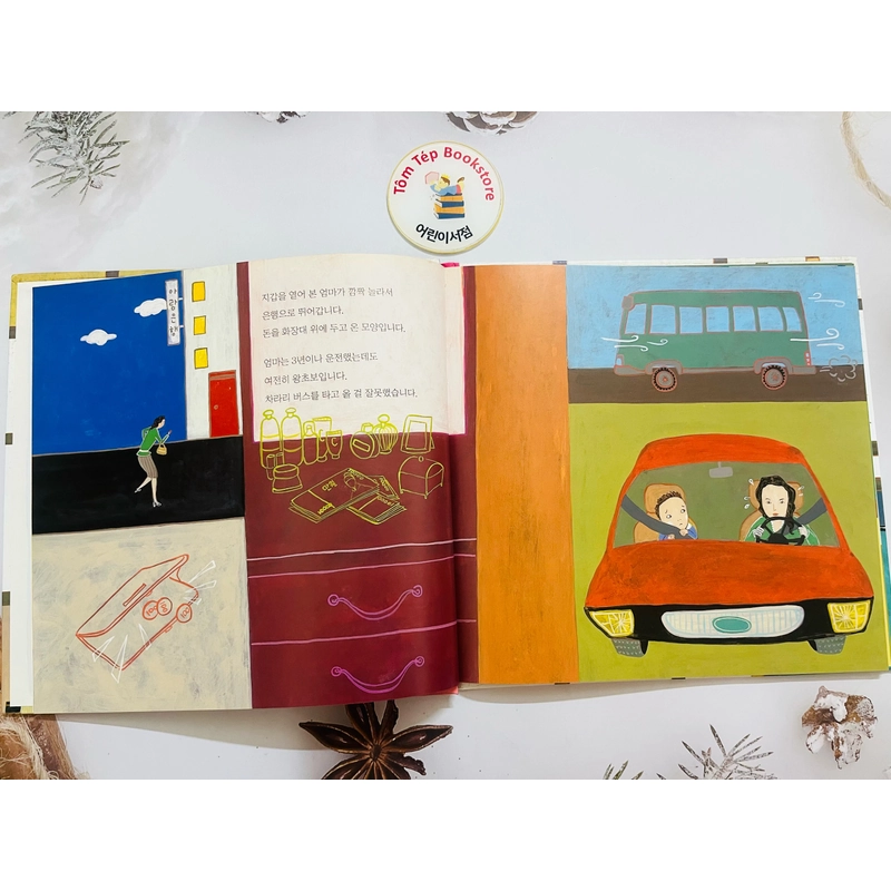 Sách tranh nghệ thuật tiếng Hàn 미술관에 간 꼬마 피카소 part 1 498975