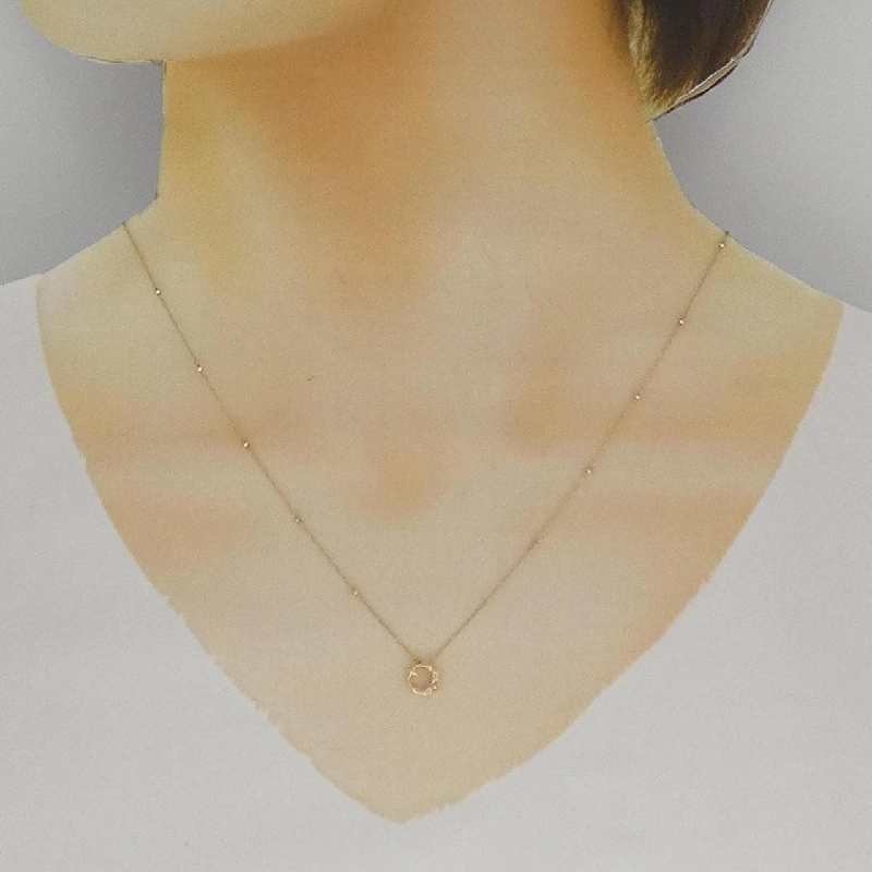 K10YG Dây chuyền kim cương - Hàng hiệu Authentic 857958