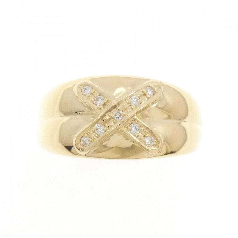 Nhẫn kim cương K18YG 0.09CT - Hàng hiệu Authentic 850082