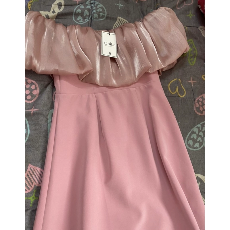 Đầm bẹt vai  355638