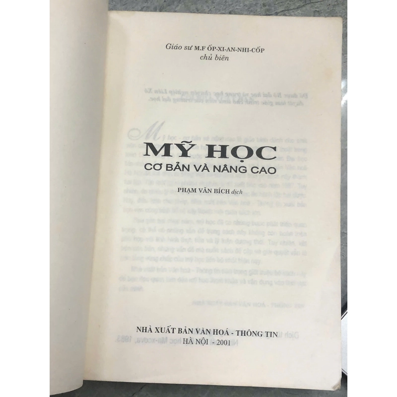 MỸ HỌC CƠ BẢN NÂNG CAO 451691