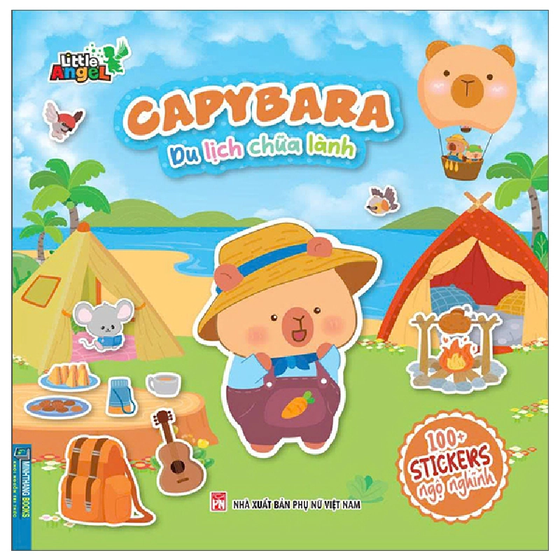 Capybara - Du Lịch Chữa Lành - 100+ Stickers Ngộ Nghĩnh (2025) - Little Angel 700041