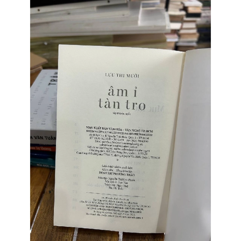 Âm I Tàn Tro - Lưu Thị Mười (Tập Truyện Ngắn) - Lưu Thị Mười 960999