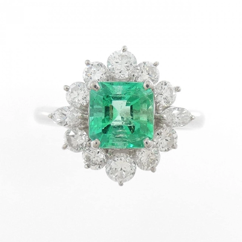 Nhẫn Emerald PT900 0.86CT 667815