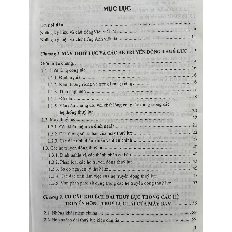 CÁC HỆ THÔNG TRUYỀN ĐỘNG THỦY LỤC LÁI CỦA MÁY BAY 759967