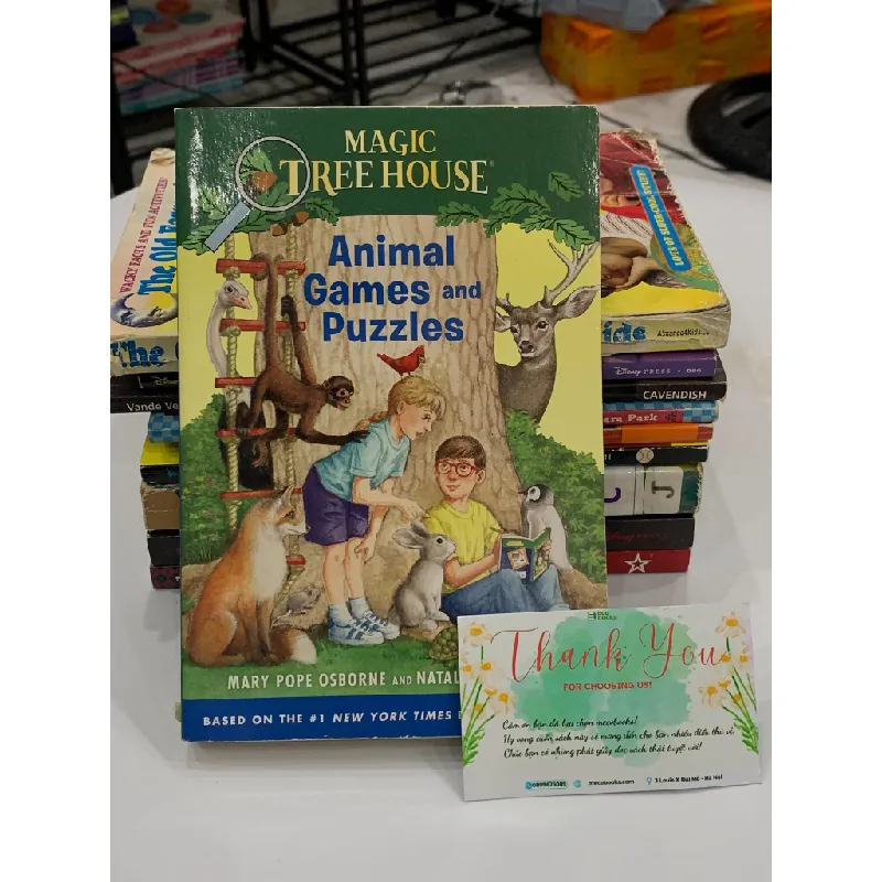 Magic Tree House: Animal Games and Puzzles – Mary Pope Osborne & Natalie Pope Boyce 559606