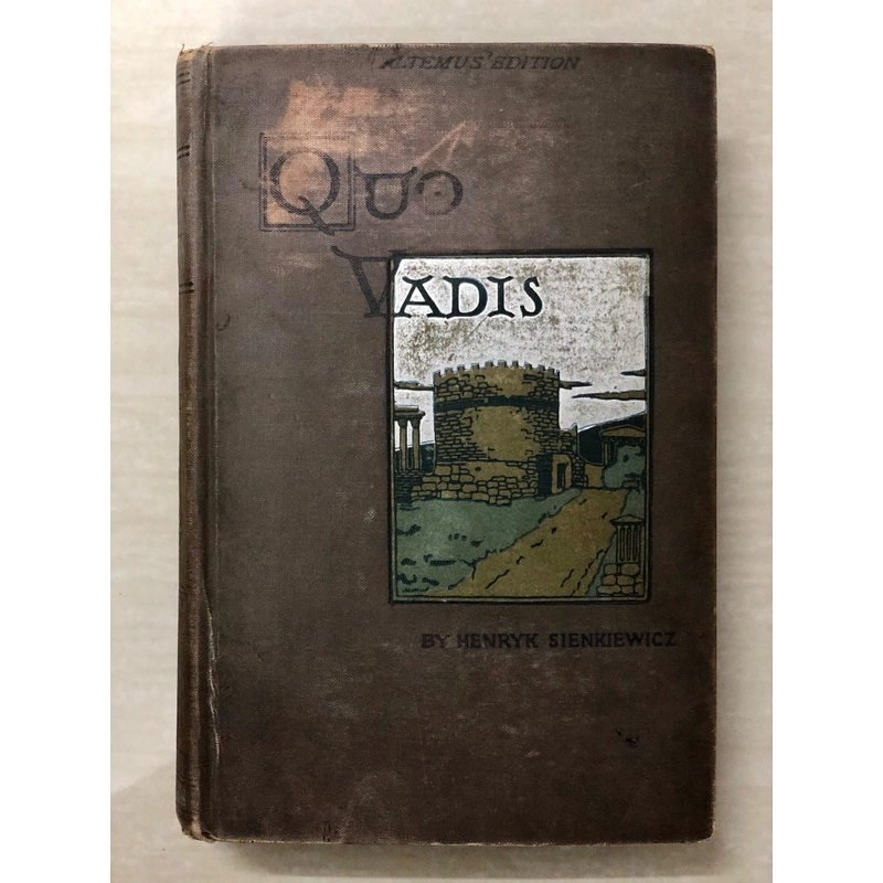 QUO VADIS - Henryk Sienkiewicz - 1897 - sách cổ  462032