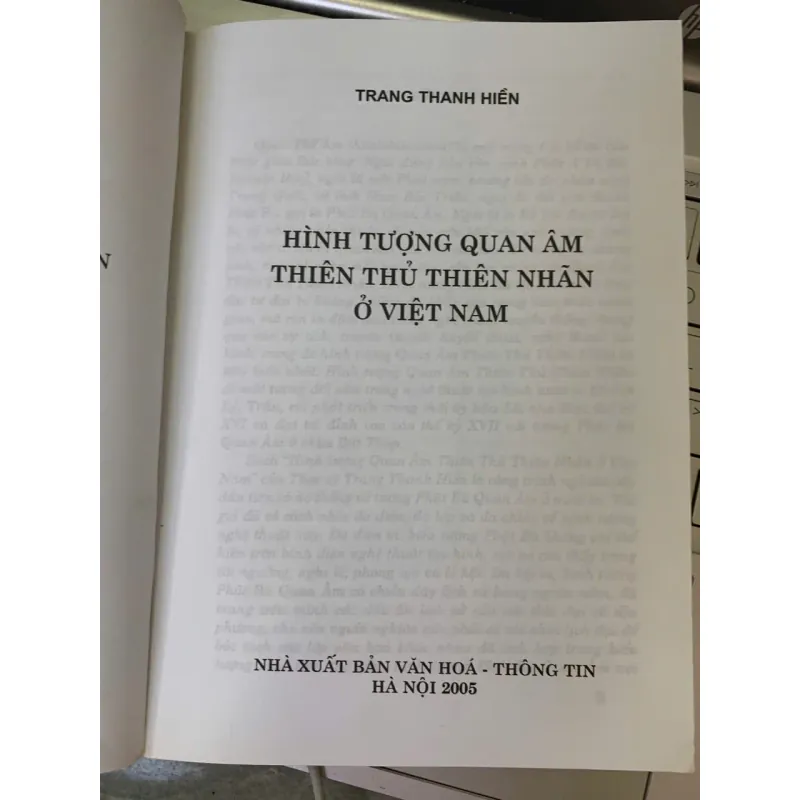 HÌNH TƯỢNG QUAN ÂM THIÊN THỦ THIÊN NHÃN Ở VIỆT NAM - TRANG THANH HIỀN 751226