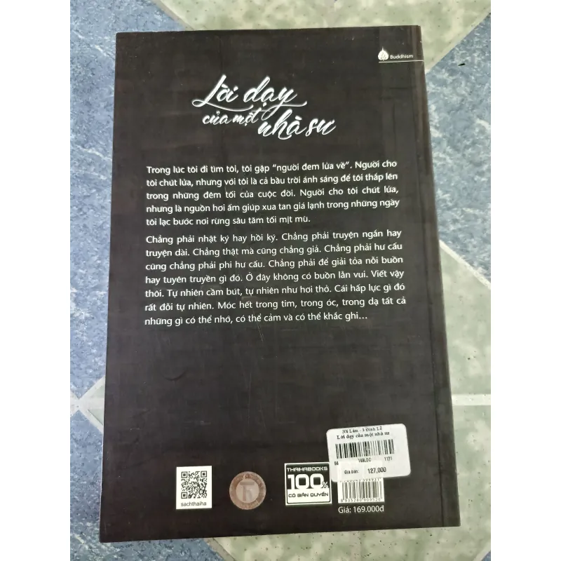 Lời dạy của một nhà sư - Hasu Tran 791672