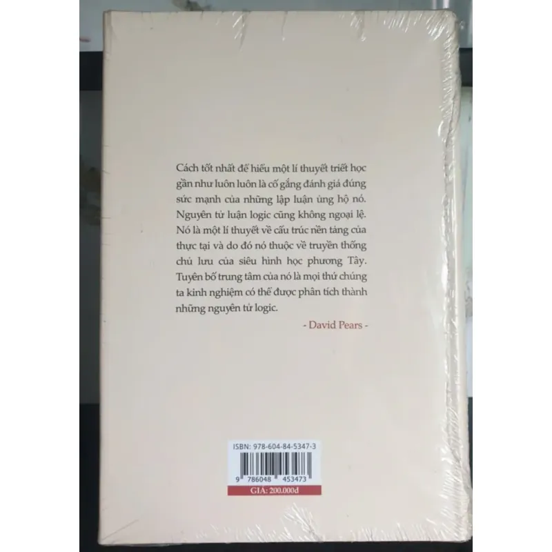 Sách Triết lý nguyên tử luận logic - Bertrand Russell mới 100% 694514