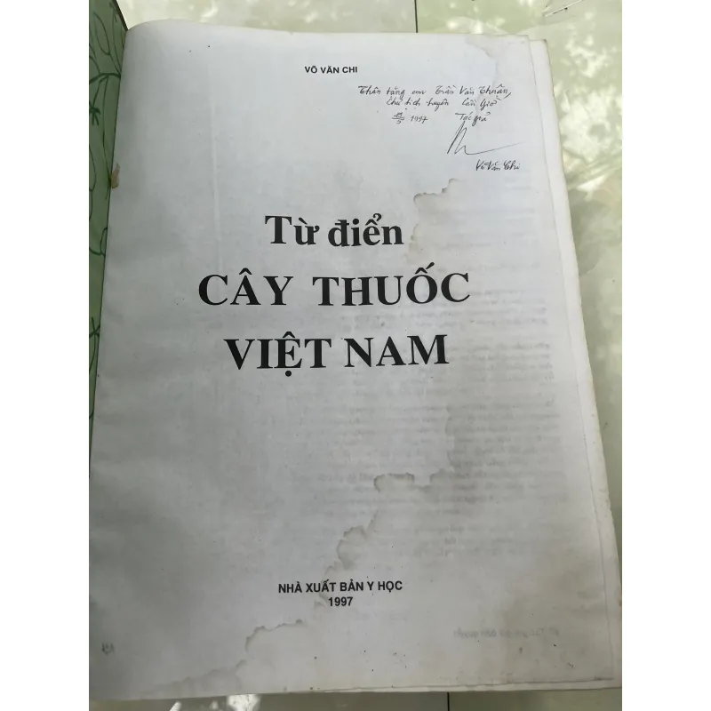 TỪ ĐIỂN CÂY THUỐC VIỆT NAM - VÕ VĂN CHI 930937