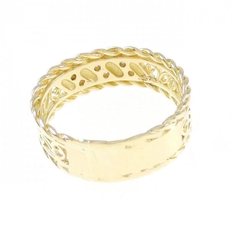 Nhẫn kim cương K18YG 670411