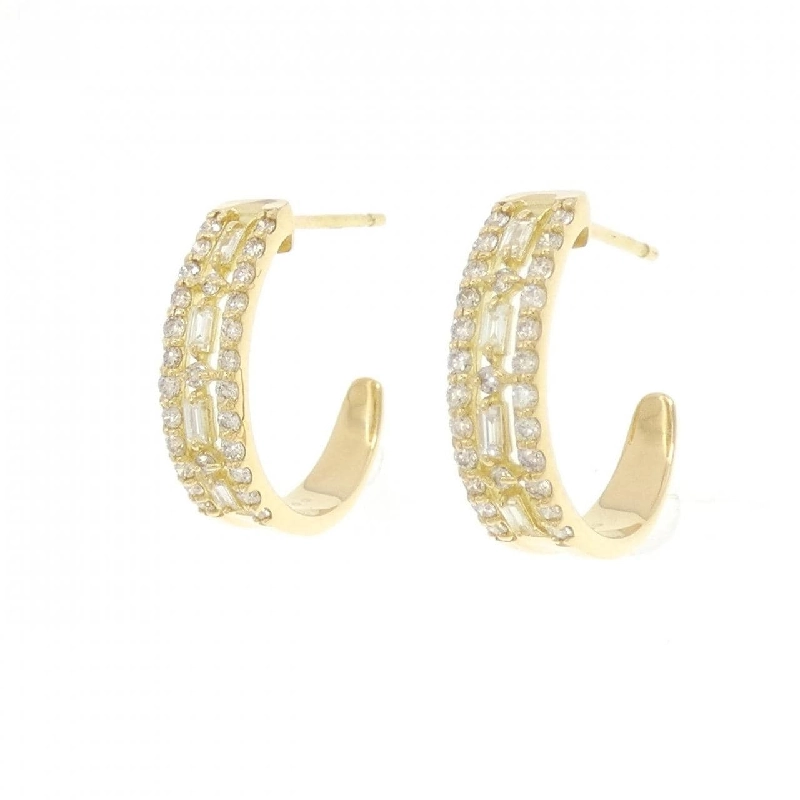 K18YG Bông tai kim cương 0.40CT - Hàng hiệu Chính hãng 871682