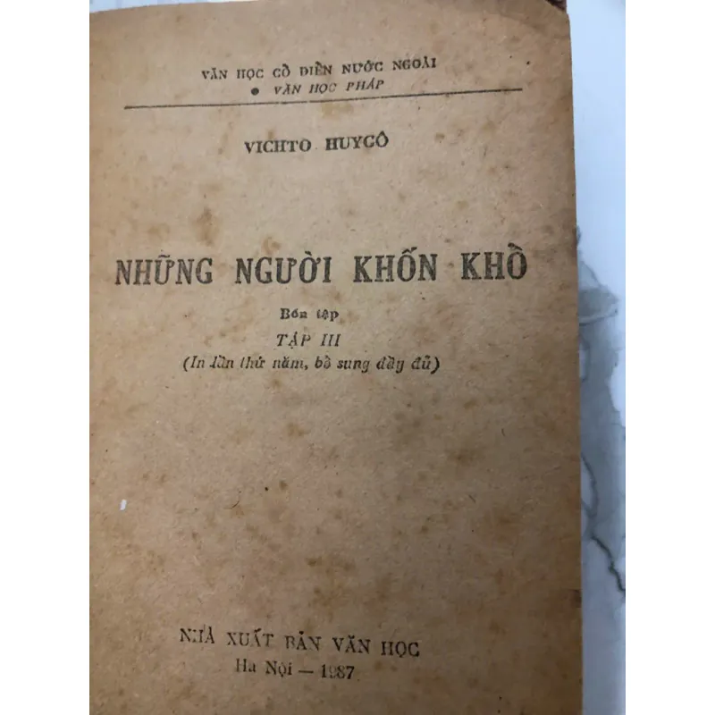 Những người khốn khổ – Victor Hugo 998420