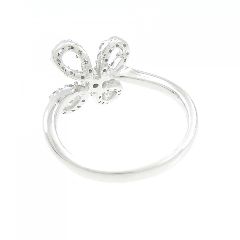 Nhẫn kim cương hoa K18WG 0.28CT 672671