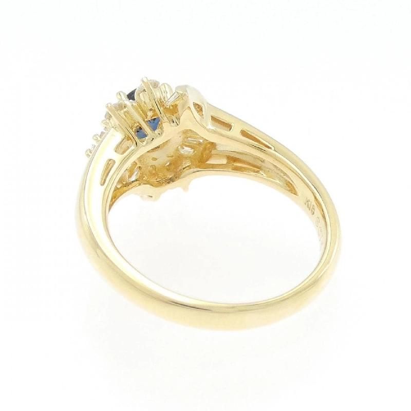 Nhẫn Sapphire K18YG 0.75CT - Hàng hiệu Chính hãng 854908