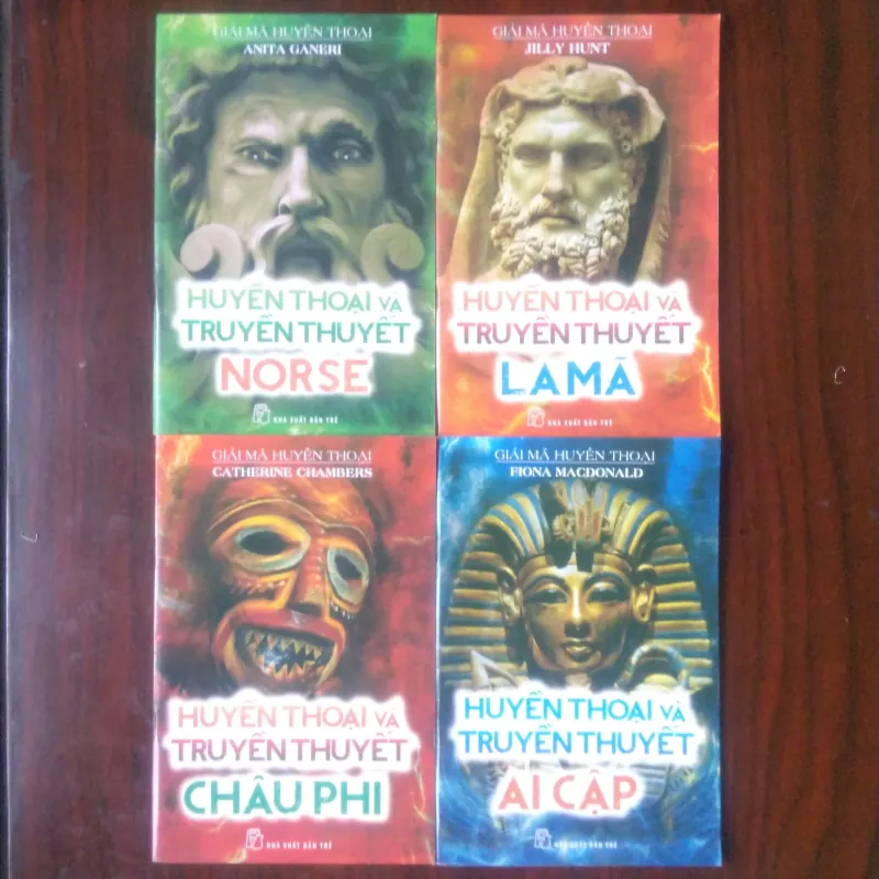 [Sách] Huyền Thoại & Truyền Thuyết La Mã + Ai Cập + Norse + Châu Phi (Full Color Bộ 4 Tập) 797870