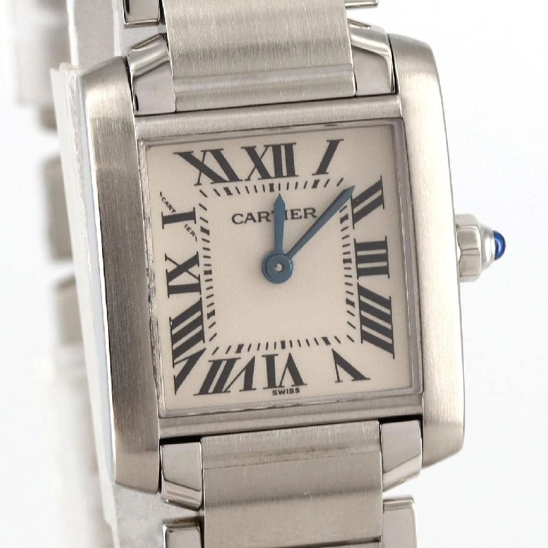 Cartier Tank Française SM W51008Q3 SS Quartz - Hàng hiệu Chính hãng 877472