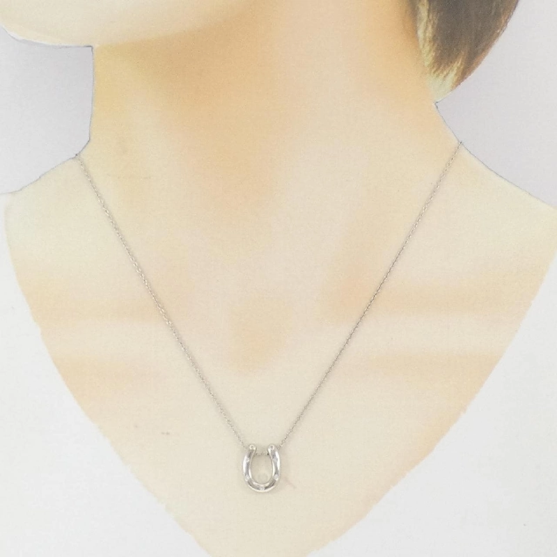 Dây chuyền kim cương hình móng ngựa PT900/PT850 0.02CT - Hàng hiệu Authentic 857857