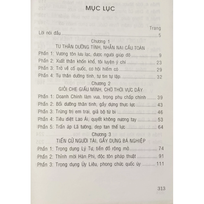 Mưu lược và kế sách của Tần Thủy Hoàng 470437