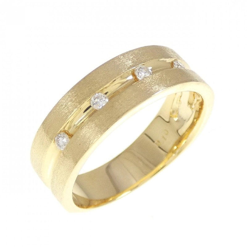 Nhẫn kim cương K18YG 0.10CT 669197