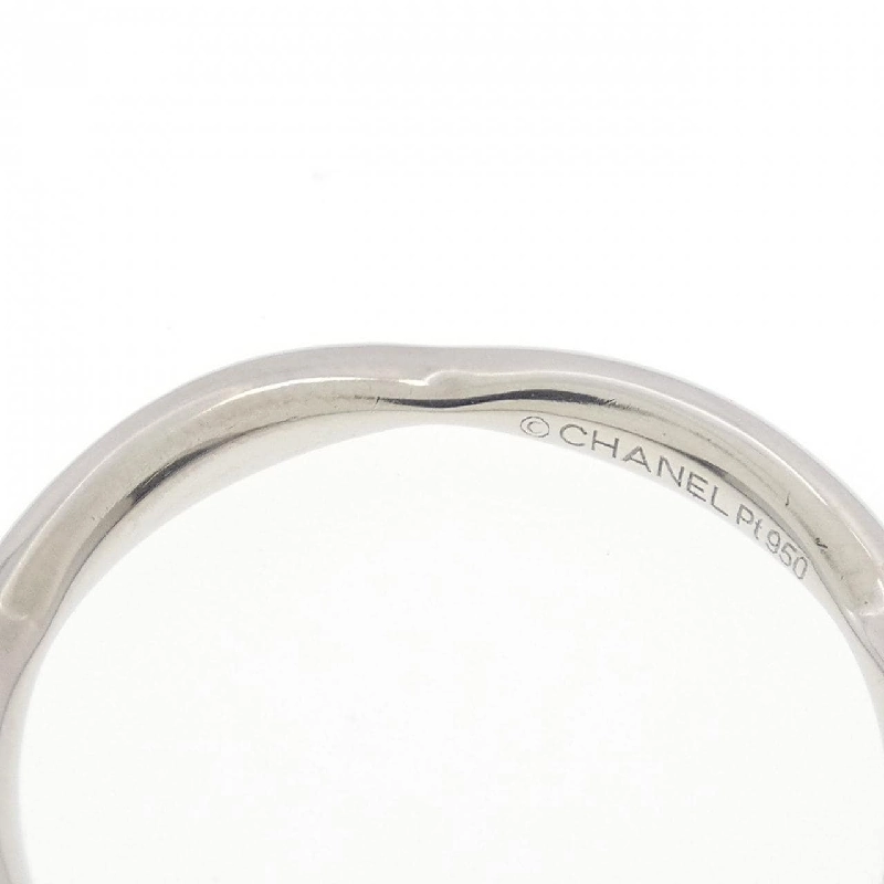 Nhẫn Hàng hiệu Authentic Chanel Camellia Half Eternity 840153