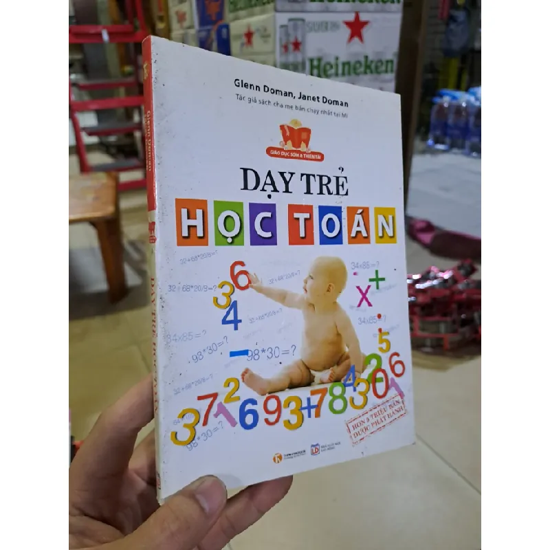 [Sách Cũ SCGR] Dạy trẻ học toán mới 80% bẩn bìa, ố nhẹ Glenn Doman 2013 HCM0308 MẸ VÀ BÉ 683625