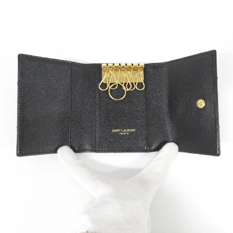 Saint Laurent 580656 BOW01 Ví đựng chìa khóa - Hàng hiệu Chính hãng 771910