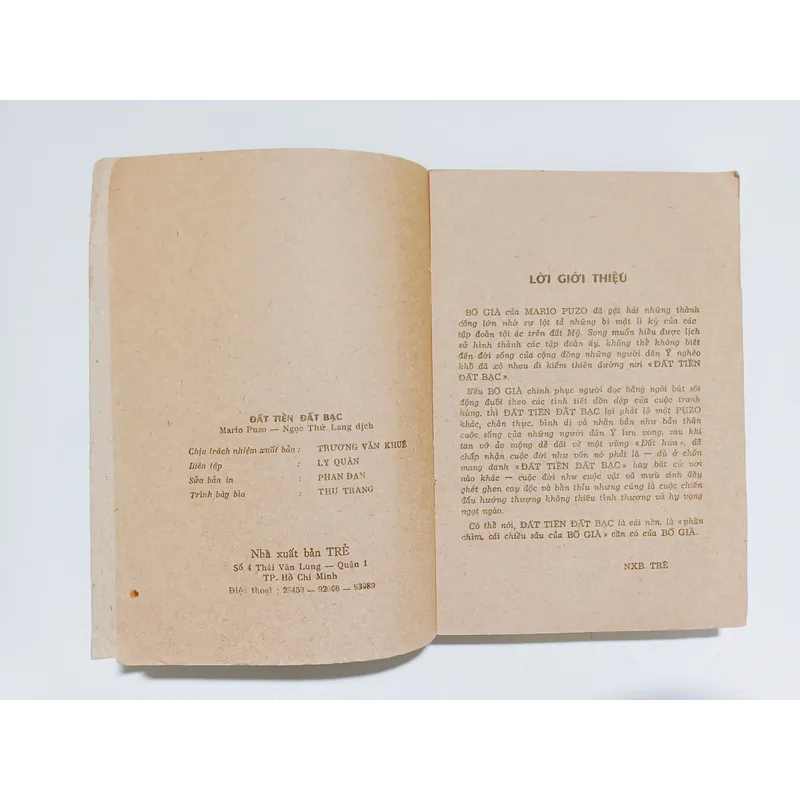 Đất Tiền Đất Bạc - Mario Puzo 736190