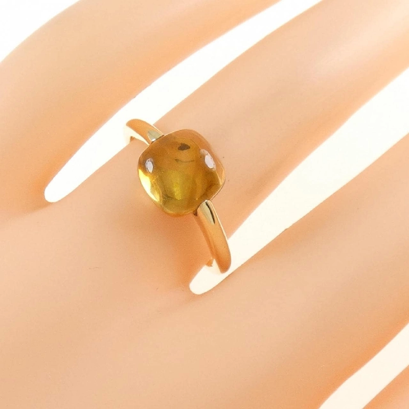 Nhẫn Citrine K18YG 2.22CT - Hàng hiệu Chính hãng 855923