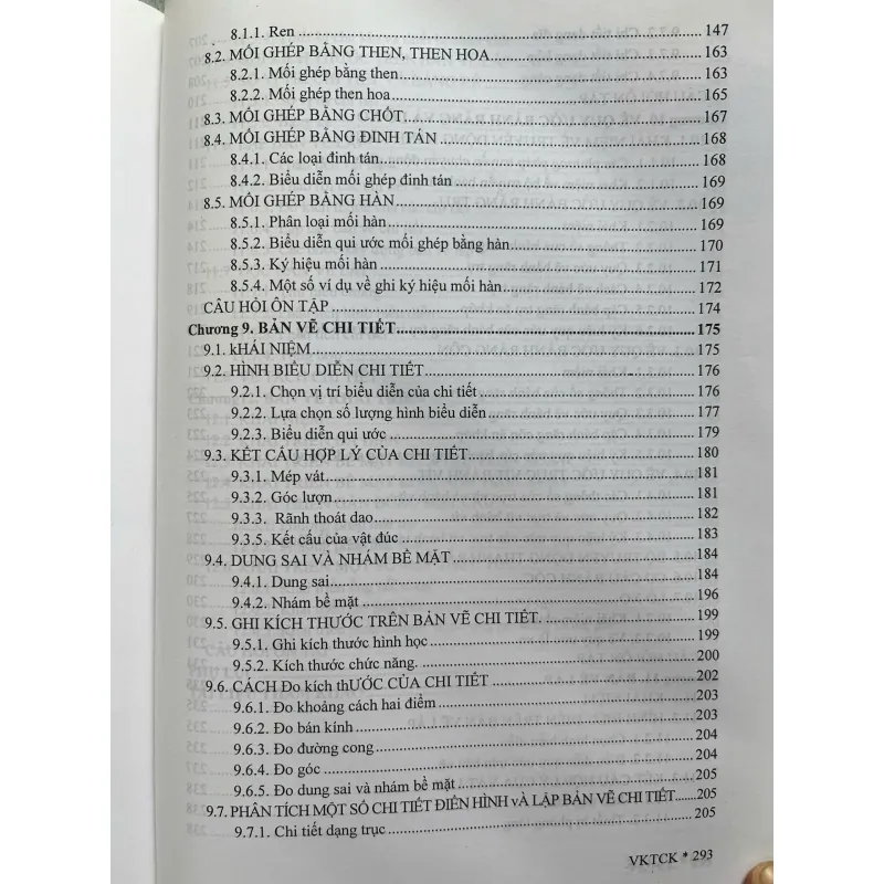 VẼ KỸ THUẬT CƠ KHÍ 705102