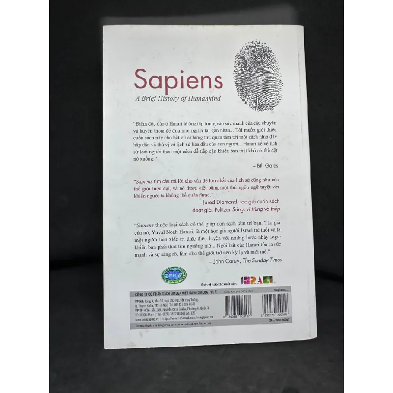 [Phiên Chợ Sách Cũ] Sapiens Lược Sử Loài Người, Yuval Noah Harari, 2020 2703 432687