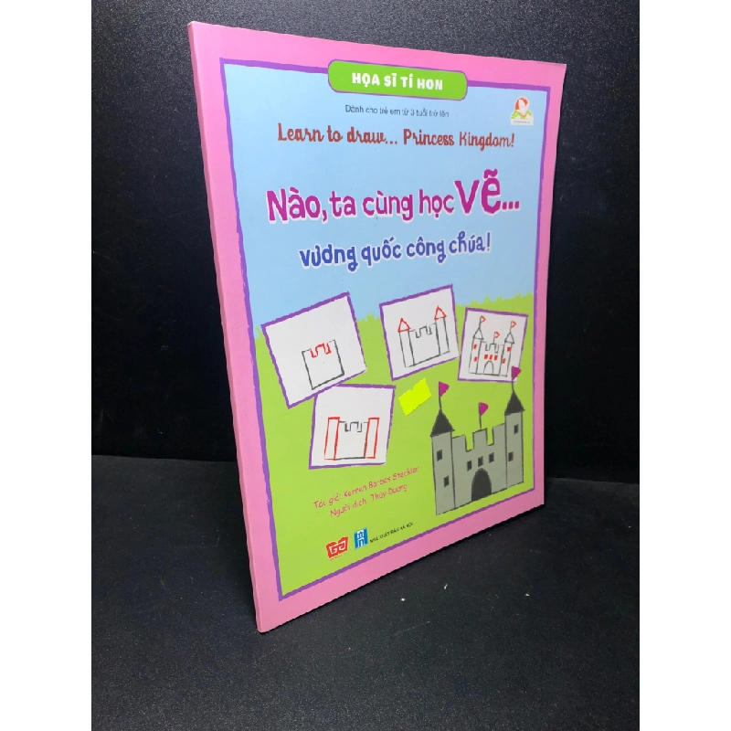 Nào, ta cùng học vẽ... vương quốc công chúa năm 2020 mới 90% bẩn bìa nhẹ HCM0212 28154