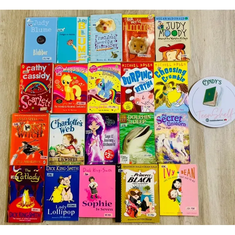 [Sách tiếng Anh 2hand] Like new 90% - 🌈 Set truyện thiếu nhi siêu hài 604960