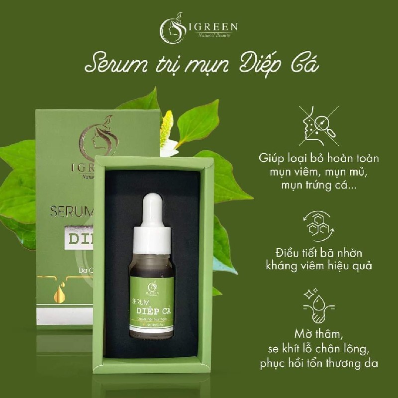 Serum diếp cá IGREEN dành cho da mụn 99491