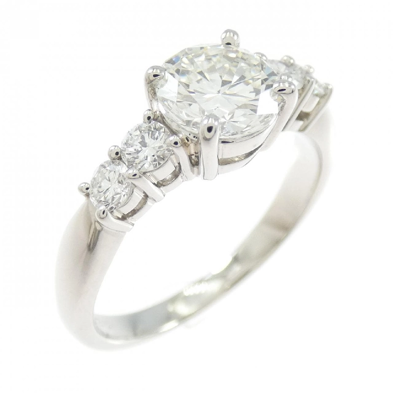 Nhẫn kim cương PT900 0.884CT H VS2 Good - Hàng hiệu Authentic 872672